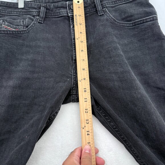 Diesel Thommer X Jeans Mens 34x30 Black Slim Skinny Stretch - Picture 6 of 14